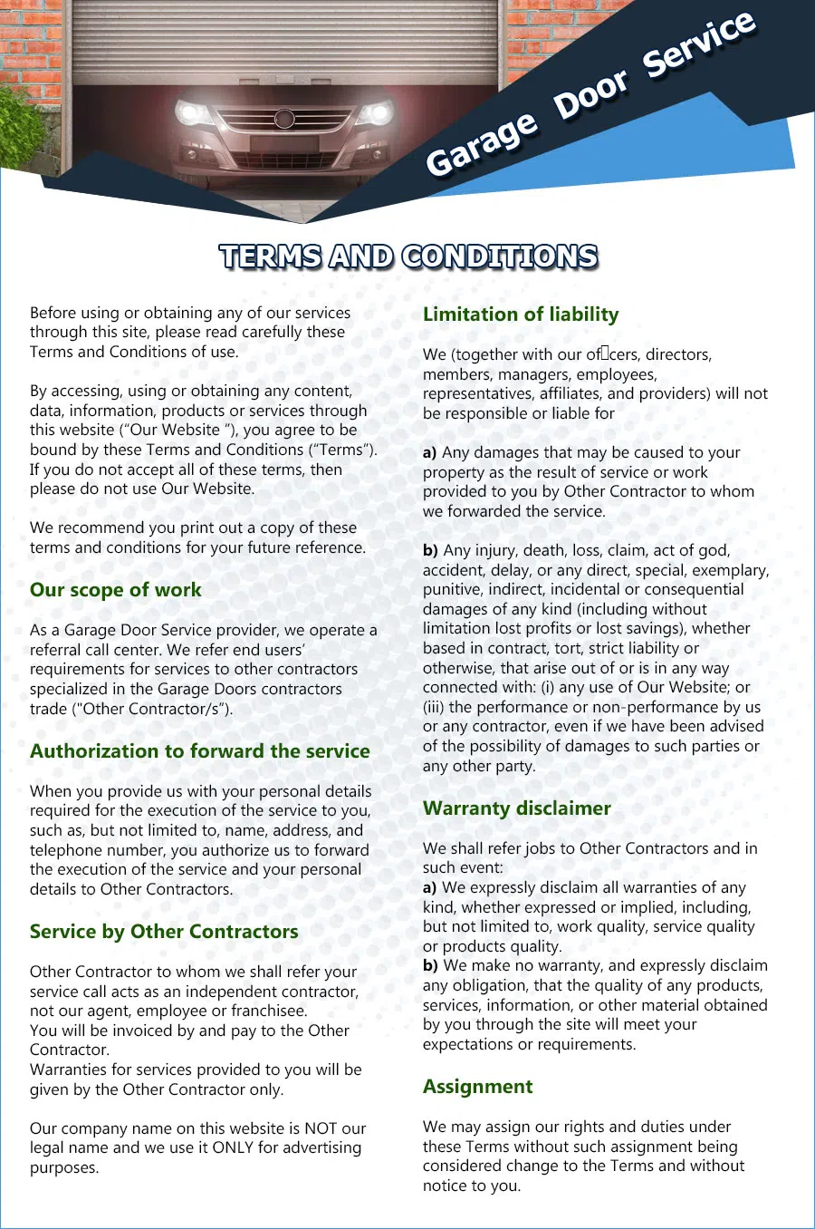 United Garage Door Churchville, MD 410-834-5780